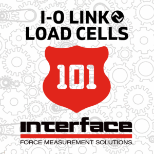 INTERFACE 101 I O LINK LOAD CELLS
