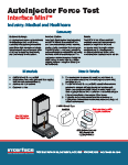 Autoinjector Force Test App Note