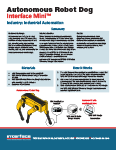 Autonomous Robot Dog App Note