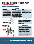 Biopsy Needle Robot Arm