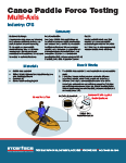 Canoe Paddle Force Testing App Note