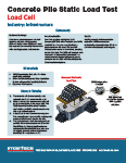 Concrete Pile Static Load Test App Note