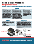 Food Delivery Robot App Note