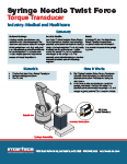 Syringe Needle Twist Force App Note