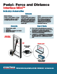 Pedal-Force and Distance App Note