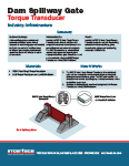 Dam Spillway Gate App Note